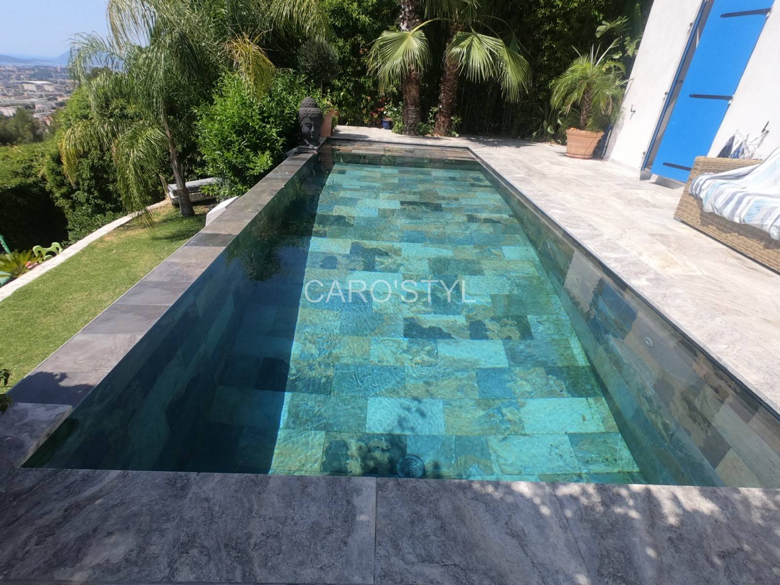 Carrelage de piscine Balinais 