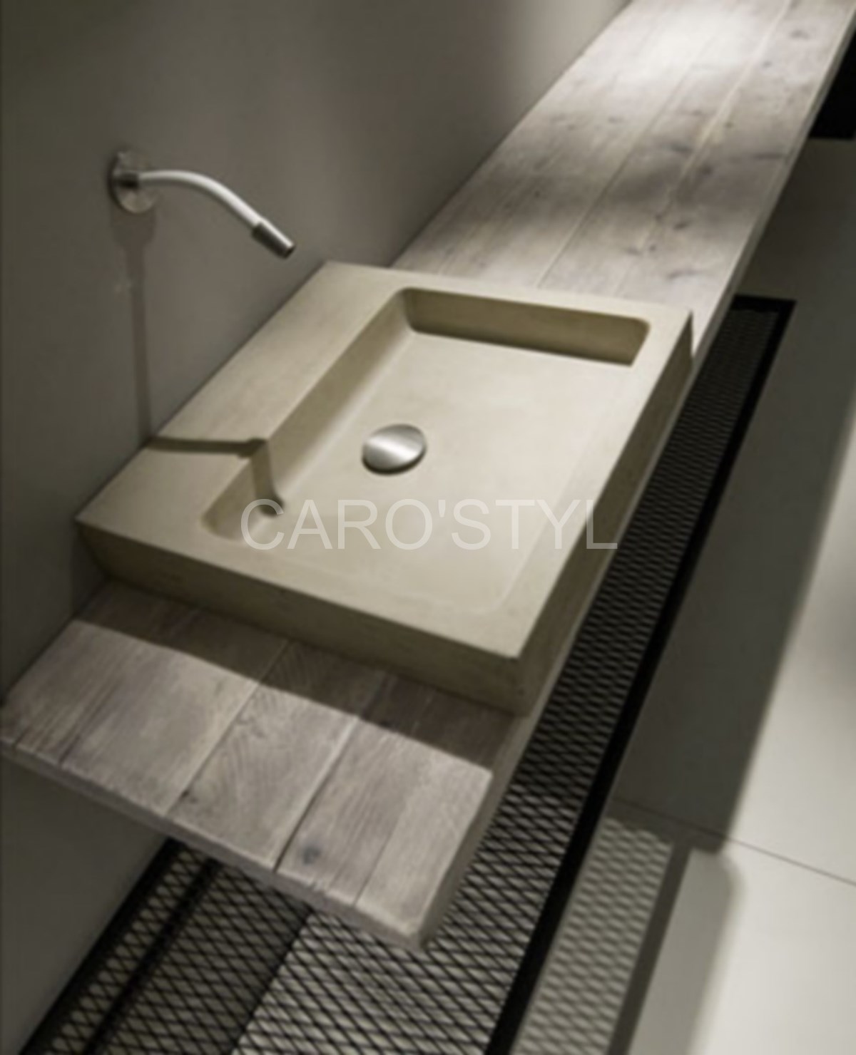 vasque ciment pour salle de bains tendance, près de Toulon 83 var