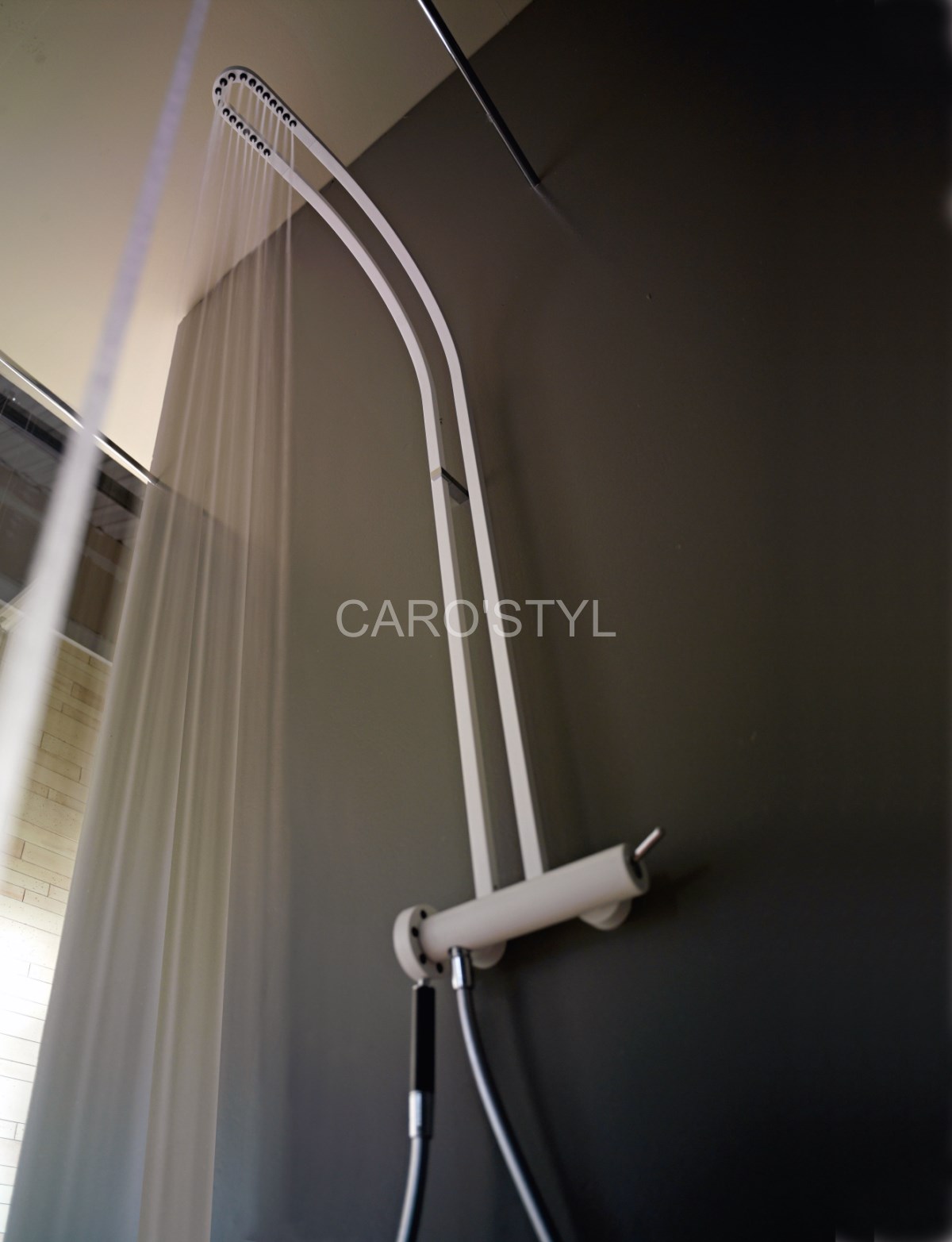 bras de douche philo de treemme en inox mural vers montauroux 83 var