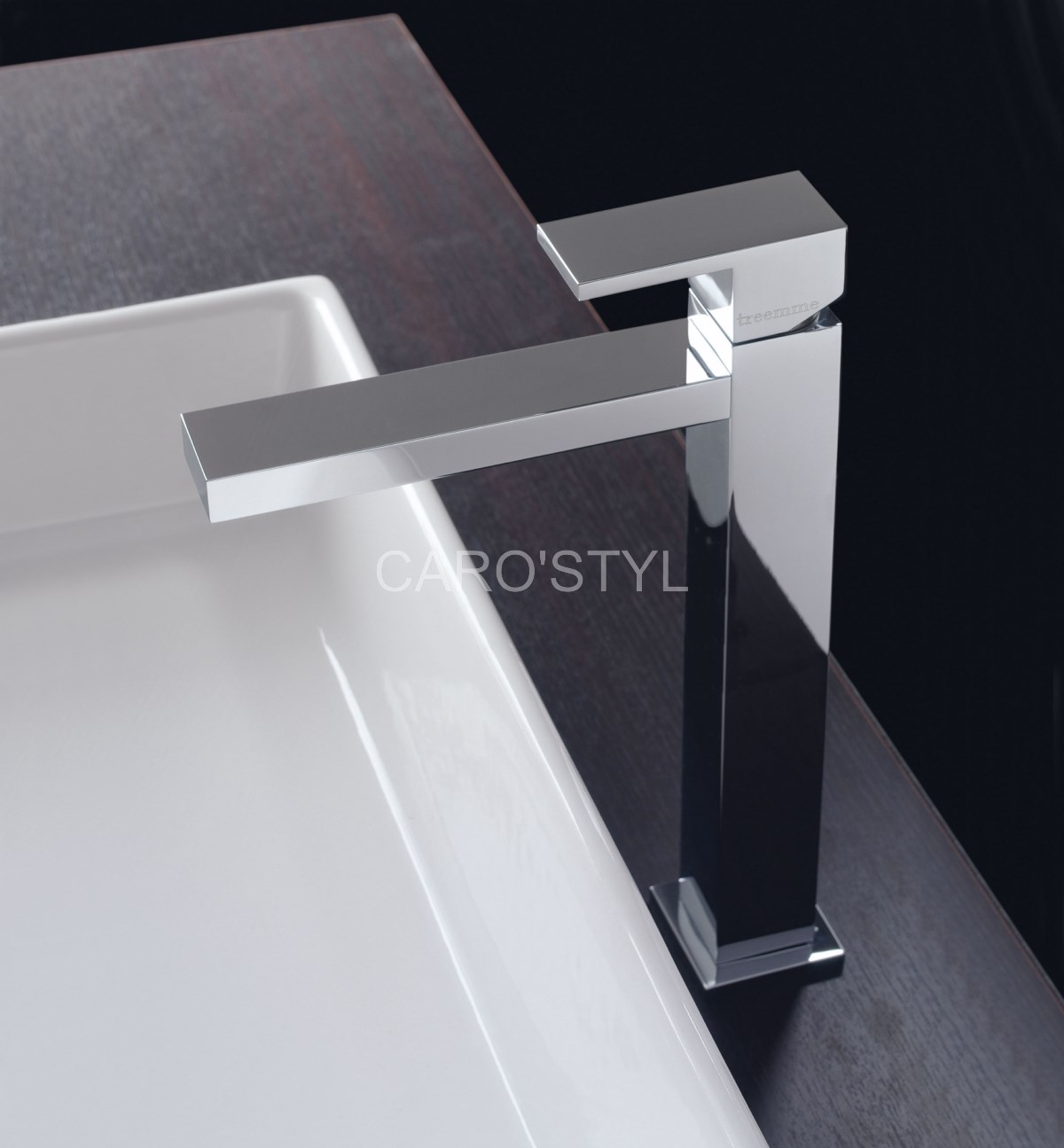 mitigeur Q de treemme réhaussé pour vasque à poser, près de tourves 83 var