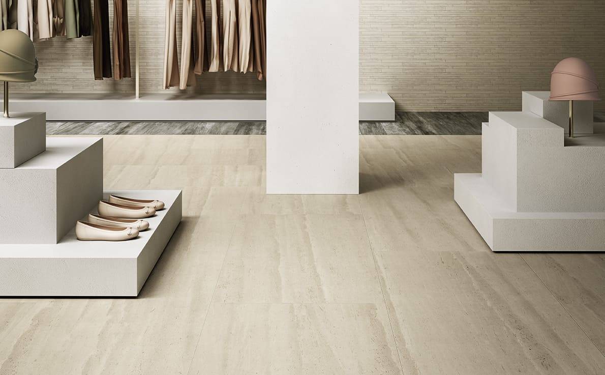 Carrelage effet pierre gamme Portrait, Lyon 69